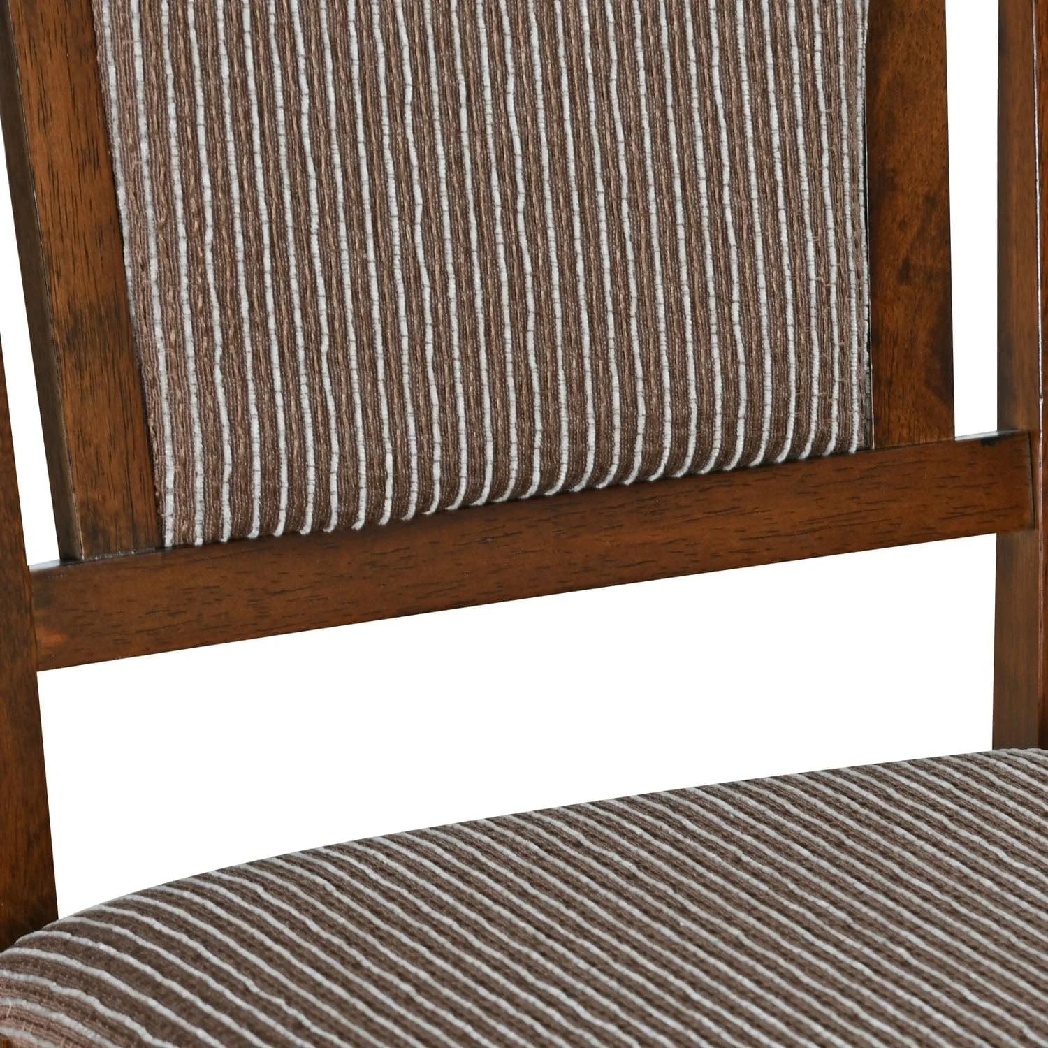 Luxo Nation Harmony Walnut 6-Seater Dining Set